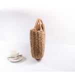 VINTAGE 2 RATTAN BEACH HANDBAG