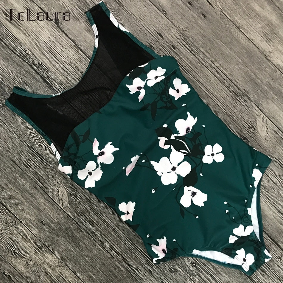 GREEN FLORAL